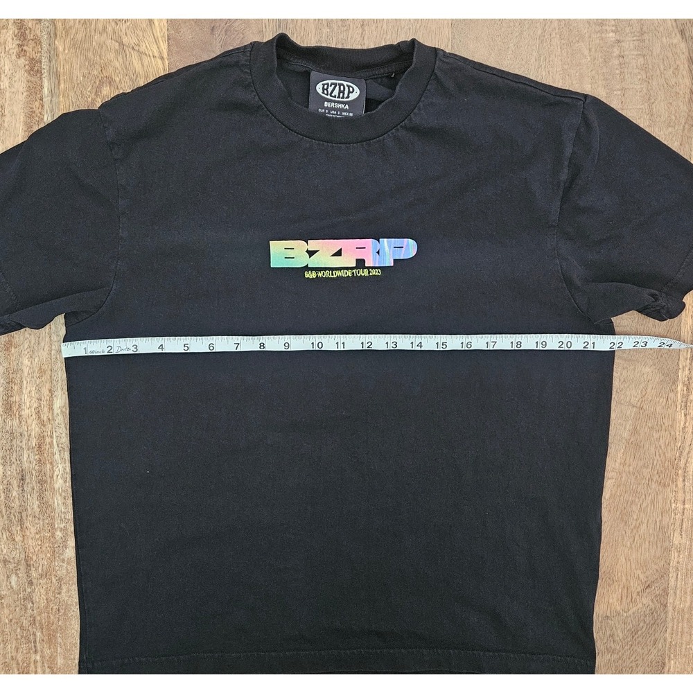 Bizarrap BZRP M&G Worldwide Tour 2023 T-Shirt Unisex S Black Concert Musician - Picture 2 of 5